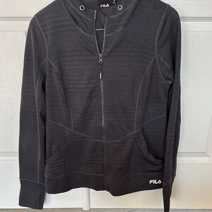 Fila Charcoal Zip-Up Jacket